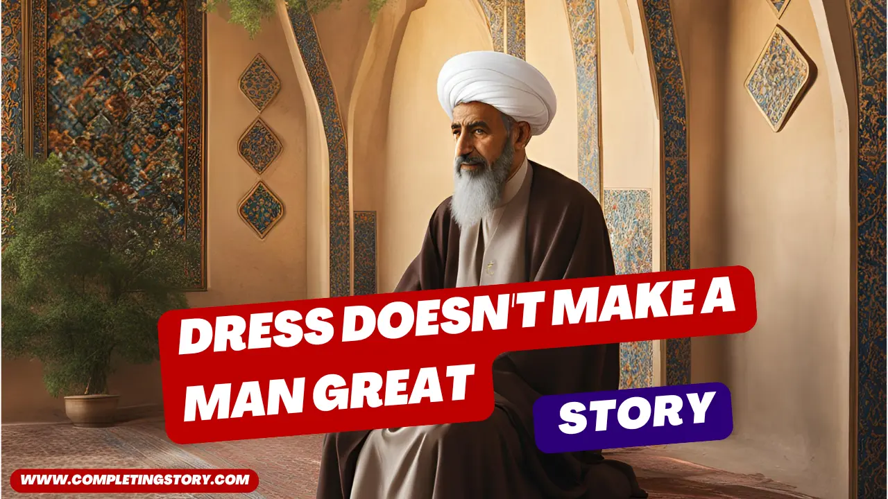 dress doesn't make a man great story