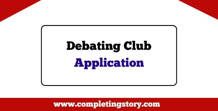 Debating Club Application