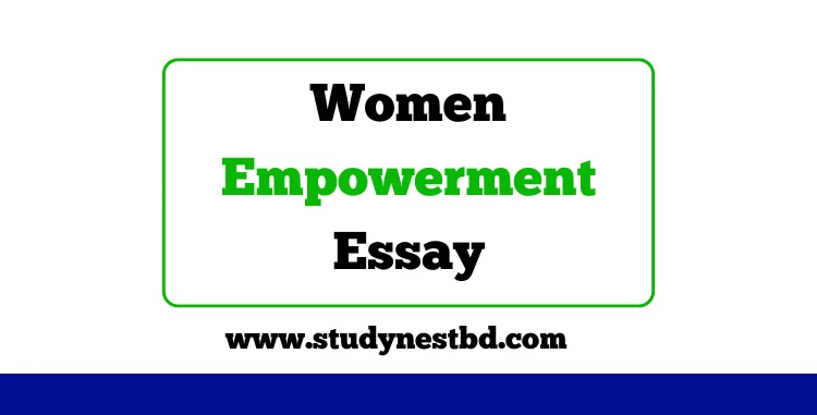 Women Empowerment Essay